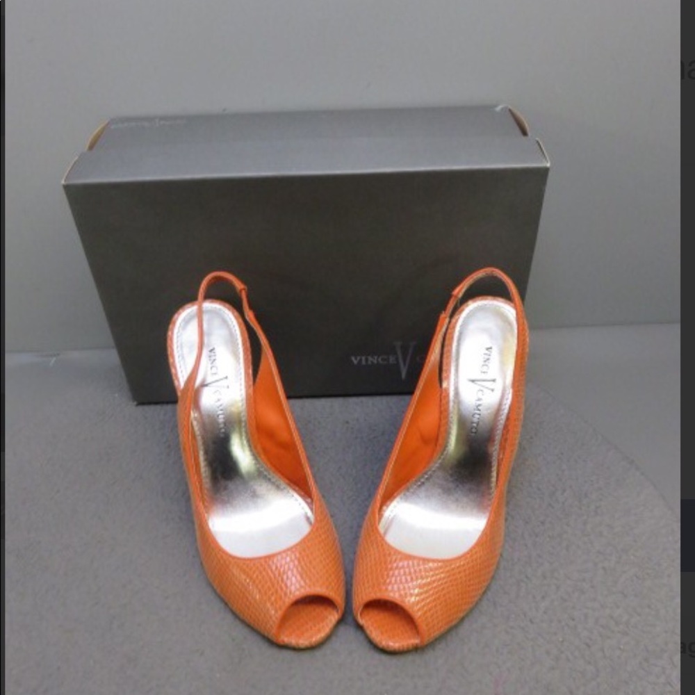 Vince Camuto Women's Orange Wedges
